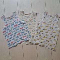 男の子用タンクトップ 3枚セット 95cm