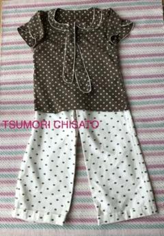 【未使用】TSUMORI CHISATO ドット柄　サブリナパンツ　※オマケ付のサムネイル