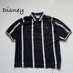 【冬バーゲン★特別送料無料！】 vintage Disney 90's ポロシャツ メルカリ - フェード感 ストライプ トップス