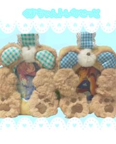 B8 トレカケースデコ くまちゃんトレカ 2個セット ハンドメイド