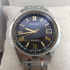 【極美品】CITIZENシチズン AS7060-51E 電波ソーラー　ブラック CITIZEN ☆新品正規品☆『CITIZEN COLLECTION』シチズン