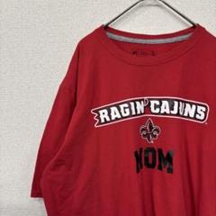 ラッセル　tシャツ プリント　ロゴ　チーム　アメリカ古着　 XL 2153
