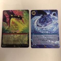 レットイットゴー ドラゴンの炎 プロモ foil ロルカナ let it go
