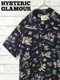 【素敵なデザイン❗️】00's HYSTERIC GLAMOUR 総柄 カットソー pk6615-01_1.jpg