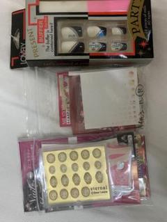 ネイルチップ ネイルシール大量まとめ売りB