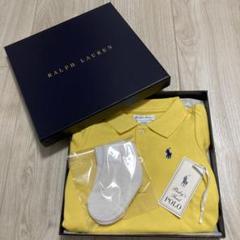 新品Ralph Lauren イエロー ワンピース 9M(70cm)箱付き