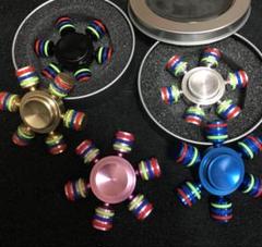 【セットでお得♫】ハンドスピナー5色セット★高級タイプ★分解可能セッティング様々 ハンドスピナー】ラダー☆高級タイプ☆欧米大ヒット☆分解可能