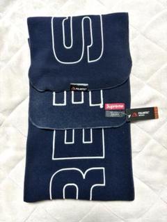 新品　supreme マフラー　ネイビー 2025年最新】supreme マフラーの人気アイテム - メルカリ
