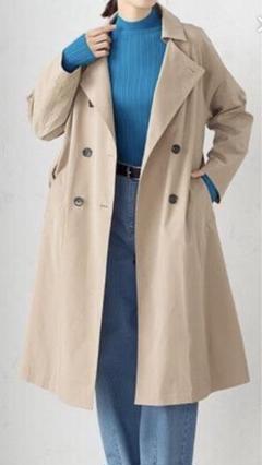 【新品 未使用】COMME CA ISM ベージュ スプリングコート trim_fce_item673ac2b1ea0a8.jpg