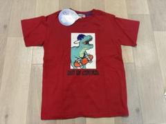 SHOO-LA-RUE 恐竜 Tシャツ 130 赤