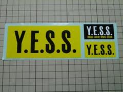 正規品 Y.E.S.S. YAMAHA ステッカー (1シート) 当時物 ヤマハ