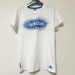adidas アディダス 半袖シャツ レディース M 水色のサムネイル