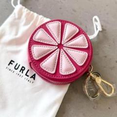 FURLA フルラ コインケース キーリング チャーム フラワー 花