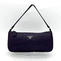 PRADA プラダ アクセサリーポーチ 紫 バイオレット ナイロン