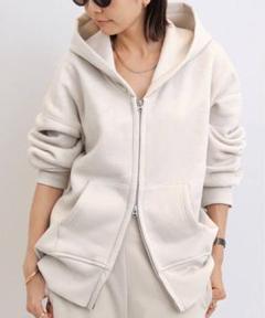 【AMERICANA/アメリカーナ】WIDE フーディー AMERICANA/アメリカーナ】 WIDE FULLZIP HOODIE（パーカー）｜L