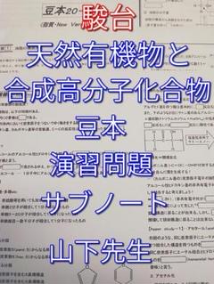 駿台の山下先生による天然有機物と合成高分子化合物フルセット　河合塾　鉄緑会　化学 2025年最新】駿台 化学 山下の人気アイテム - メルカリ