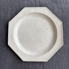 Pichon オクトゴナル　フランスヴィンテージ　八角形ホワイトプレート CATEGORY オクトゴナル | jinen_antique