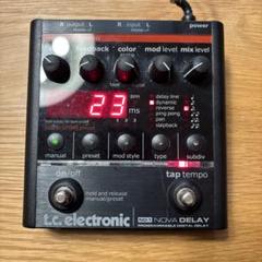 TC electronic Nova Delay ノバディレイ 未記入保証書付