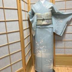 D813 訪問着　花模様　正絹　着物　袷　極美品 D813 訪問着花模様正絹着物袷極美品