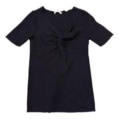 INGNI レディース ニットTシャツ 黒 ブラック ギャル