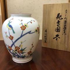 沈香壺、藍柿右衛門、染め付け、牡丹鳳凰図、 沈香壺、藍柿右衛門、染め付け、牡丹鳳凰図、
