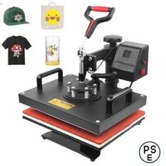 ートプレス機 Tシャツプレス機 熱転写プレス機 ヒートプレスマシン 多[1gq5