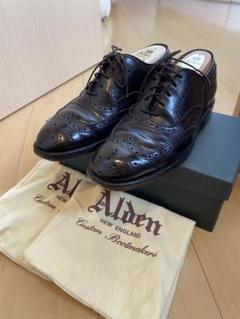 【美品】Alden 974 コードバン 8 1/2Dシューツリー 保存袋付きのサムネイル