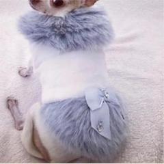 Trilly tutti Brilli コート　犬服　レース　ファーコート Trilly tutti Brilli コート犬服レースファーコート