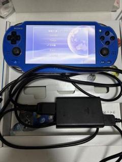 PS Vita 青色 本体とACアダプター