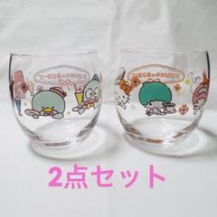 喫茶サンリオ サンリオキャラクターズ グラス 2点セット - メルカリ