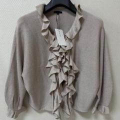 未使用　TO BE CHIC ラメ入り　フリルボレロ　　サイズⅤ 未使用 TO BE CHIC ラメ入り フリルボレロ サイズⅤ - メルカリ