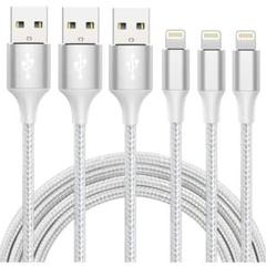 iphone 充電 ケーブル ライトニング 2M 3本セット 充電器 急速充電