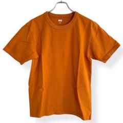 UNIQLO オレンジ ブラウン　Mサイズ Tシャツ