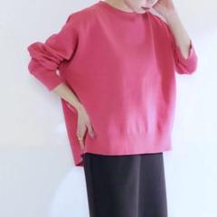 ヴェルメイユ パー イエナ コットン100%裏起毛ゆったりスウェットプルオーバー ヴェルメイユ パー イエナ コットン100%裏起毛ゆったり