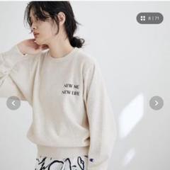 【正規品】 NEW A ANYTHING YORK チャンピオン別注スウェット THING トップス