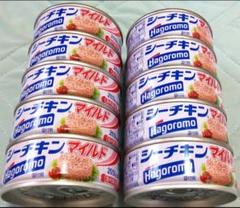 ハゴロモフーズ☆シーチキン マイルド×10缶 国内製造 ツナ缶 ハゴロモフーズのサムネイル
