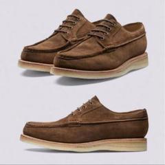 新品 グレンソン GRENSON スエード シューズ UK8 メンズ 送料込