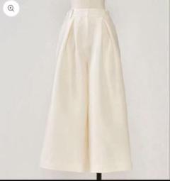 【未使用】heve ヘイブ ガウチョパンツ バニラ 38 fit=scale-down,w=1200