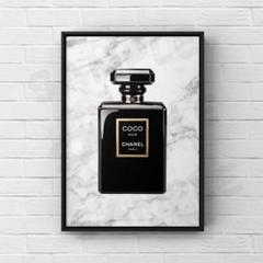 278 アートポスター CHANEL 香水 大理石調