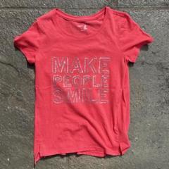 Mcbling grunge Tシャツ ピチT チビT ピンク
