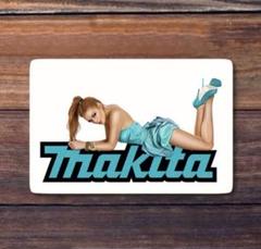 マキタ ロゴステッカー makita グラマラス美女　ステッカーのサムネイル