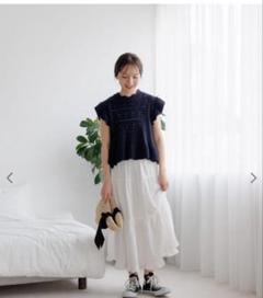 Web完売/flower/コットンフリルトップ m10185830700_1.jpg?1745315955