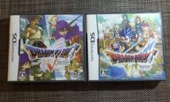 動作確認済み DS版ドラゴンクエスト5&6セット 5のみ説明書欠品