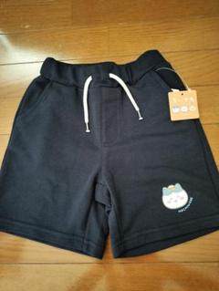 GUちいかわ ハーフパンツ 110 ネイビー ハチワレ