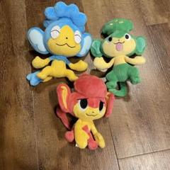 ポケモン ぬいぐるみセット 3体 ヤナップ・バオップ・ヒヤップ ポケットモンスター ヤナップヒヤップバオップぬいぐるみ3体