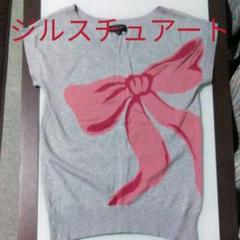 ジルスチュアート レディース M Tシャツ ビッグシルエット 半袖 春服 リボン