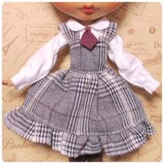 学園制服風♡ロリィタワンピース(グレンチェック)
