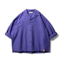 【TIGHTBOOTH】JACQUARD ROLL UP SHIRT XLのサムネイル