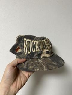 BUCKWING カモ柄　古着vintage リバーシブルキャップのサムネイル