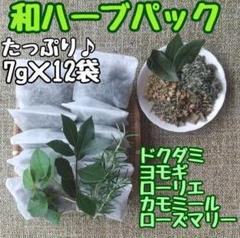 5種混合ハーブ袋7g×たっぷり12袋♪ ハーブ蒸し 薬草湯 和ハーブ リラックス